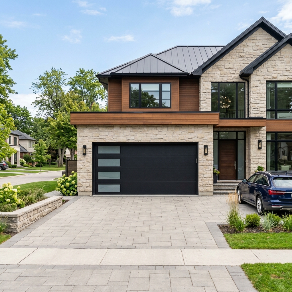 New garage door